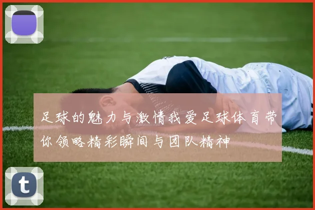 足球的魅力与激情我爱足球体育带你领略精彩瞬间与团队精神